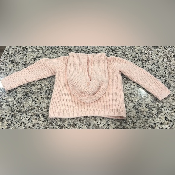 Carter’s Baby Girl Crochet Sweater in Light Pink Size 9 Months So Precious 💕 - Picture 8 of 12